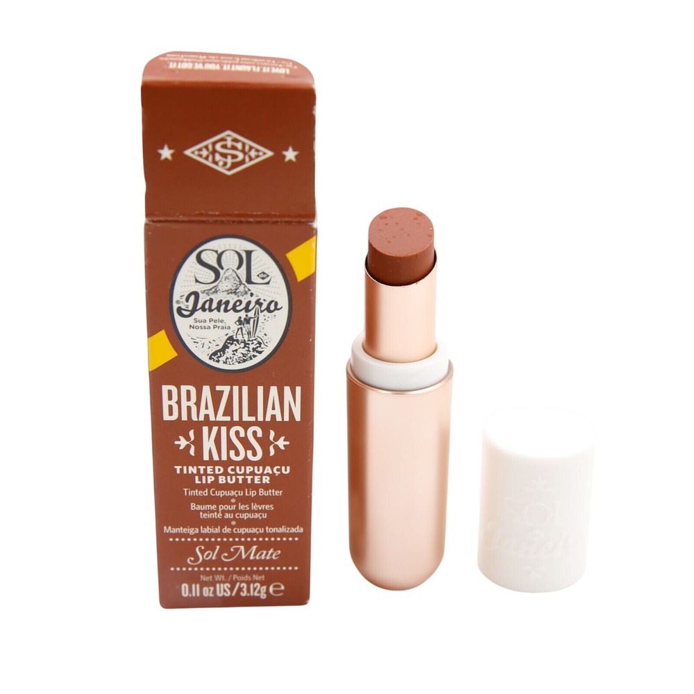 Sol De Janeiro - Brazilian Kiss Tinted Cupuacu Lip Butter - Sol Mate - .11 oz